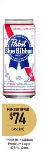 Dan Murphy's Pabst Blue Ribbon Premium Lager offer