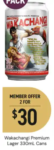 Dan Murphy's Wakachangi Premium Lager offer