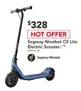 Harvey Norman Segway-Ninebot C2 Lite Electric Scooter offer