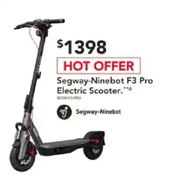 Harvey Norman Segway-Ninebot F3 Pro Electric Scooter offer