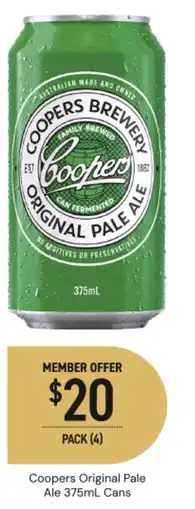 Dan Murphy's Coopers Original Pale Ale offer