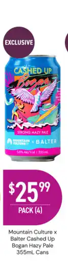 Dan Murphy's Mountain Culture x Balter Cashed Up Bogan Hazy Pale offer