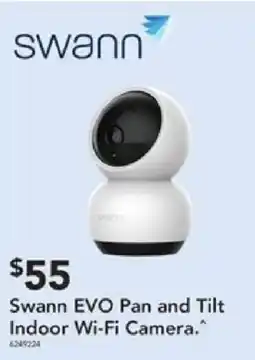 Harvey Norman Swann EVO Pan and Tilt Indoor Wi-Fi Camera offer