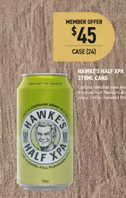 Dan Murphy's Hawke's Half XPA 375ml Cans offer