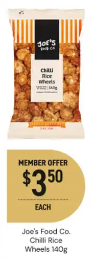 Dan Murphy's Joe's Food Co. Chilli Rice Wheels offer