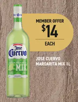 Dan Murphy's Jose Cuervo Classic Margarita Mix offer