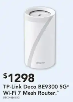 Harvey Norman TP-Link Deco BE9300 5G+ Wi-Fi 7 Mesh Router offer