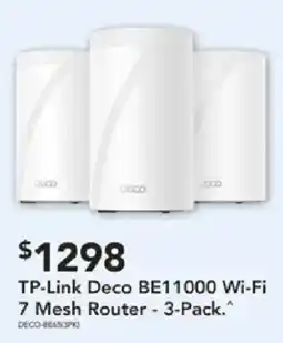 Harvey Norman TP-Link Deco BE11000 Wi-Fi 7 Mesh Router offer