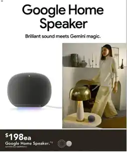 Harvey Norman Google Home Speaker offer