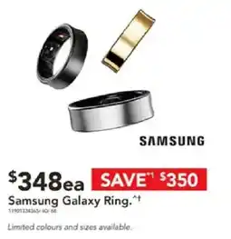 Harvey Norman Samsung Galaxy Ring offer