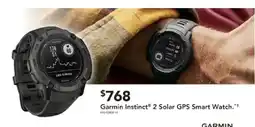 Harvey Norman Garmin Instinct 2 Solar GPS Smart Watch offer