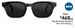 Harvey Norman Ray-Ban Meta Wayfarer Gen 2 Al Glasses offer