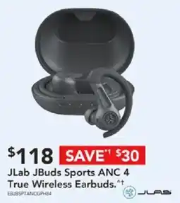 Harvey Norman JLab JLab JBuds Sports ANC 4 True Wireless Earbuds offer