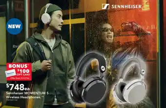 Harvey Norman Sennheiser MOMENTUM 5 Wireless Headphones offer