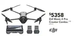 Harvey Norman DJI Mavic 4 Pro Creator Combo offer