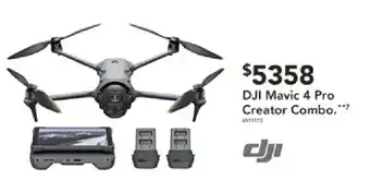 Harvey Norman DJI Mavic 4 Pro Creator Combo offer