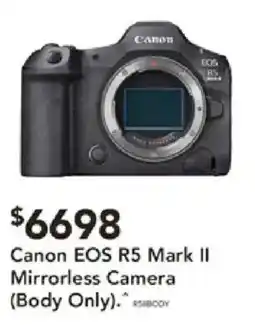 Harvey Norman Canon EOS R5 Mark II Mirrorless Camera (Body Only) offer