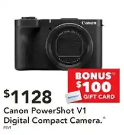 Harvey Norman Canon PowerShot V1 Digital Compact Camera offer