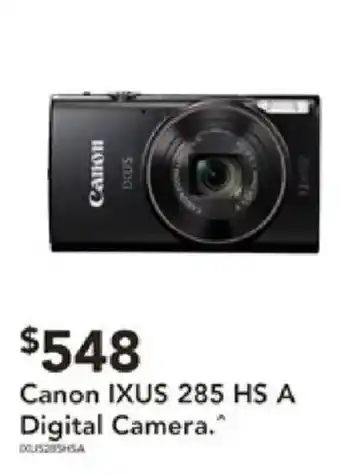 Harvey Norman Canon IXUS 285 HS A Digital Camera offer