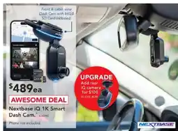 Harvey Norman Nextbase iQ 1K Smart Dash Cam offer