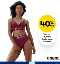 BIG W BONDS Underwear & Socks offer