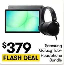 BIG W Samsung Galaxy Tab+ Headphone Bundle offer