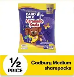 BIG W Cadbury Dairy Milk Caramello Koala offer