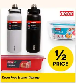 BIG W Decor Food & Lunch Storage offer