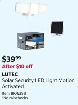 Costco Lutec Security LED Light Motion Activated offer