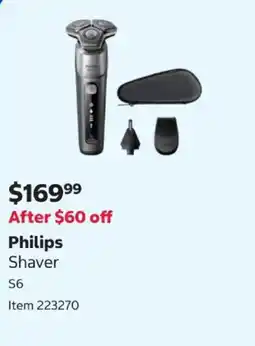 Costco Philips Shaver S6 offer