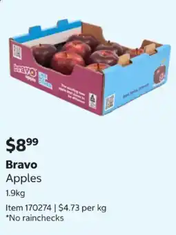 Costco Bravo Apples offer