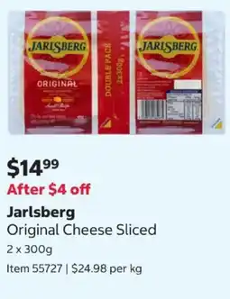 Costco Jarlsberg Original Cheese Sliced offer