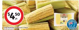 Coles Coles Australian Sweet Corn offer