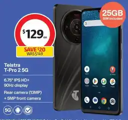 Coles Telstra T-Pro offer