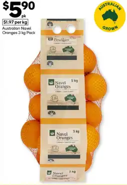 Woolworths Australian Navel Oranges offer