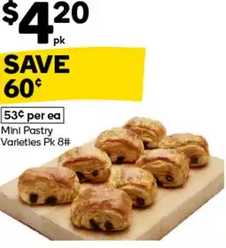 Woolworths Mini Pastry Varieties offer