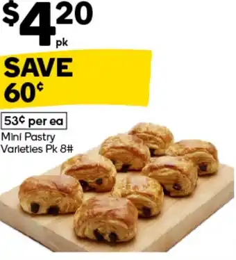 Woolworths Mini Pastry Varieties offer