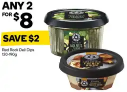 Woolworths Red Rock Deli Dips offer