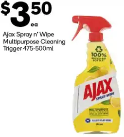 Woolworths Ajax Spray n' Wipe Multipurpose Cleaning Trigger offer