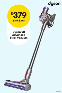 Woolworths Dyson V8 Advanced Stick Vacuum offer