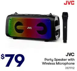 Woolworths Party Speaker with Wireless Microphone offer