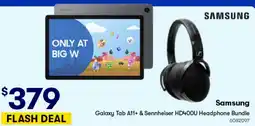 Woolworths Samsung Galaxy Tab A11+ & Sennheiser HD400U Headphone Bundle offer