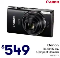 Woolworths Canon IXUS285HSA Compact Camera offer