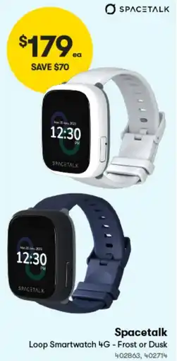 Woolworths Spacetalk Loop Smartwatch offer
