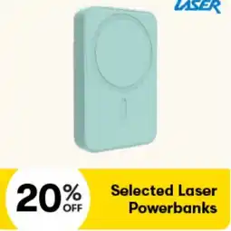 Woolworths Selected Laser Powerbanks offer
