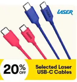Woolworths Selected Laser USB-C Cables offer