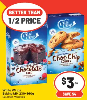 IGA White Wings Baking Mix offer