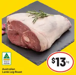 IGA Australian Lamb Leg Roast offer