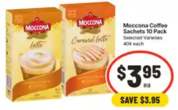 IGA Moccona Coffee Sachets offer
