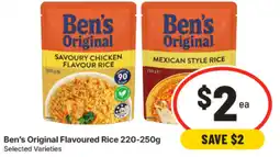 IGA Ben's Original Flavoured Rice offer
